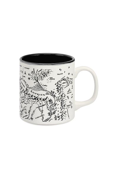 karinabest Lord of the Rings Middle Earth Map Ceramic Mug