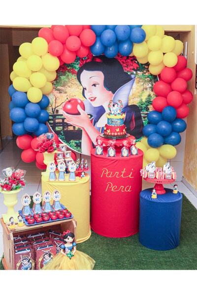 parti pera 100 Balloons Little Red Riding Hood Concept Theme Compatible Balloon Chain Set