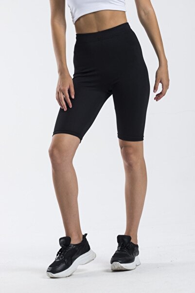 Masteks طماق نسائية سوداء عالية الخصر - تعزيز