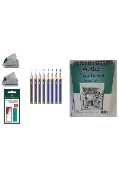 Faber Castell Faber-Castell Black Pen Set Mixed 1