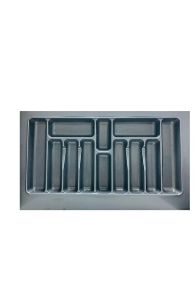 BafArt 85 X 49 Cm Çekmece Içi Kaşıklık Gri