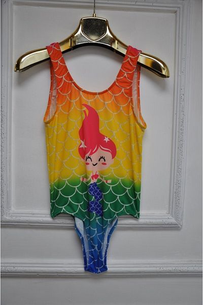 elma abone PRINTED GIRL'S SWIMSUIT