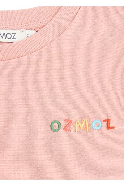 Ozmoz By Mukadder Özden Unisex Embroidered Organic Kids T-shirt