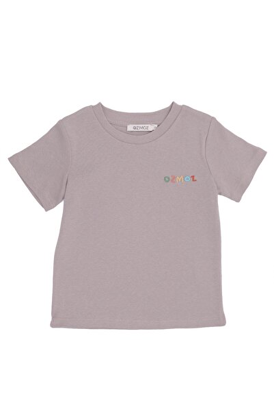 Ozmoz By Mukadder Özden Unisex Embroidered Organic Kids T-shirt