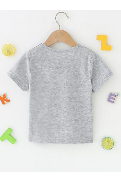 Machetta Tricou pentru copii, din bumbac, cu imprimeu astronaut de cartofi