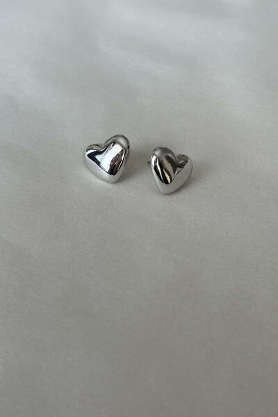 AMORE.İST STORE Minimal Kalp Küpe