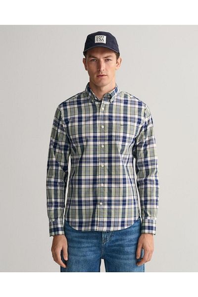 Gant Reg Ut Colorful Chech Shirt