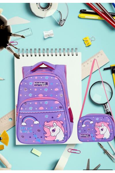 Shopiolog Waddell Bag Black Flamingo Primary School Bag - Waddell School and ...