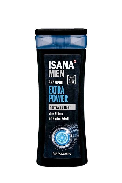 ISANA MEN Extra Energy Silicone Free Shampoo - 300 ml4305615633398