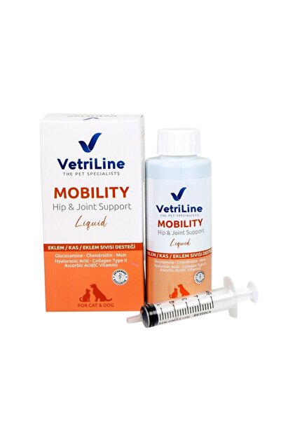 AKADEMİ VETRİLİNE CAT & DOG MOBILITY LIQUID (Kedi ve Köpeklerin Eklem, Kas, v...