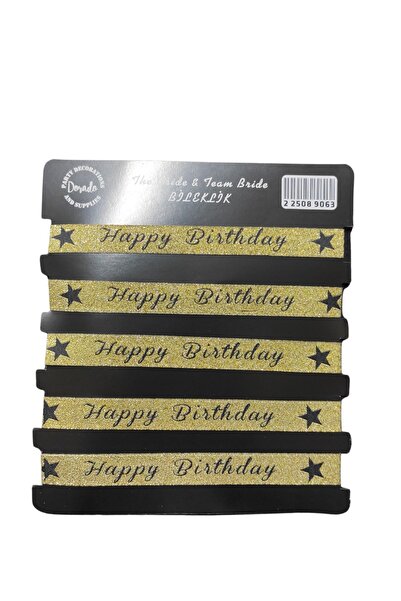 Larenya Happy Birthday Yazılı Bileklik