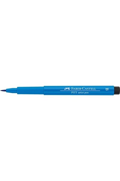 Faber Castell Pitt Artist Pen Drawing Pen with Brush Tip 110 Phthalo Blue