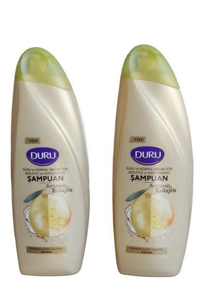 Duru Olive Oil and Collagen Shampoo 500 ML - 2 Pieces