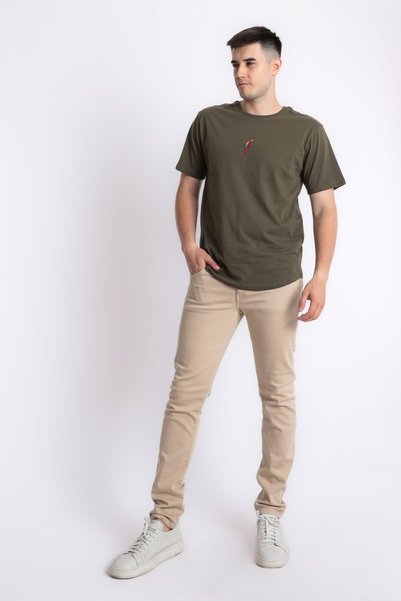 RİRİ MAN Owersize Unisex Men's Women's Crew Neck Short Sleeve T-Shirt