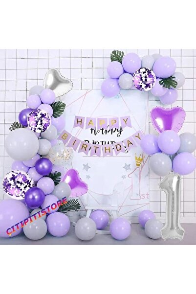 DÜVENCİ TİCARET Set de lanțuri de baloane de lux de 1 an