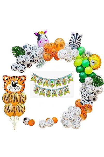 DÜVENCİ TİCARET Safari Lüks Balon Zincir Seti