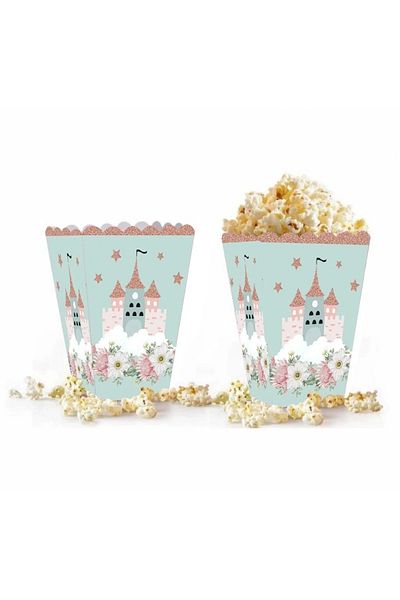 aşkın concept Popcorn Box with Princess Castle