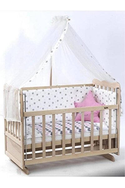 KUĞU Organik Inci Anne Yanı Beşik , sarı, pembe , kahverengi