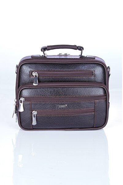 Fiyaka Traum 020 Men's Steel case clutch bag shoulder bag daily bag BROWN