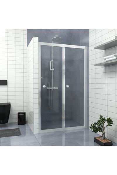 TEKNO DUŞ DUŞAKABİN TEKNE VE KÜVET SİSTEMLERİ SİLVER CORİNA Akordion Şeffaf C...