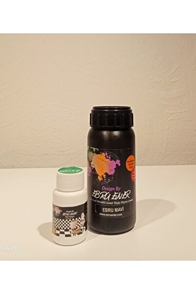 Ebru Ener Yeni Nesil Vernikli Genel Yüzey Boyası (Anka) 250 gr. ve Katkı Madd...