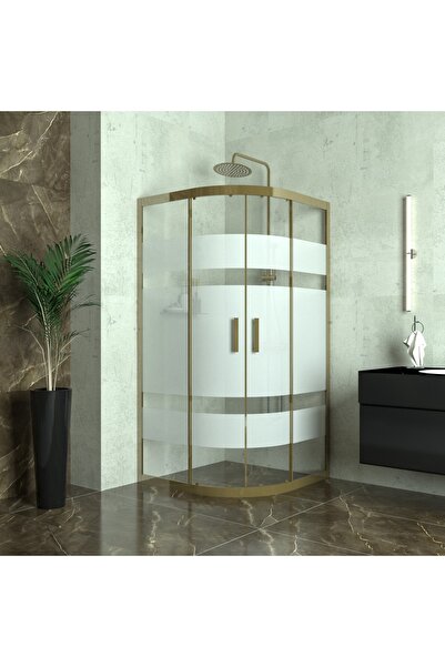 TEKNO DUŞ DUŞAKABİN TEKNE VE KÜVET SİSTEMLERİ Bronze Orion 6 mm Kumlamalı Cam...