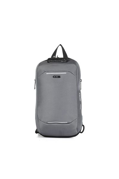 ÇÇS Ççs Men's Crossbody Bag Gray 31301