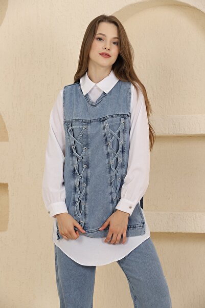 İKLİM LİFE COSUM TRIPLU EYELEY DENIM