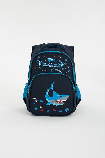 Roxbros Geanta Scoala Primara Shark Shark + Lunchbox Fata - Baiat