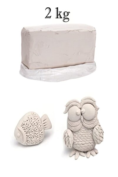 GLANCE Vakumlu Seramik Çamuru Beyaz 2 KG