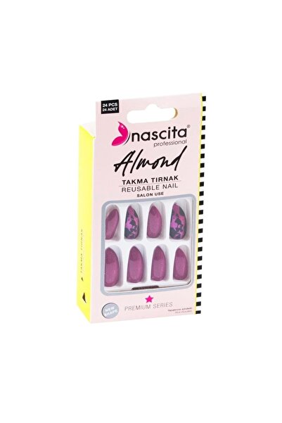 nascita 24'lü Almond Renkli Takma Tırnak - 150