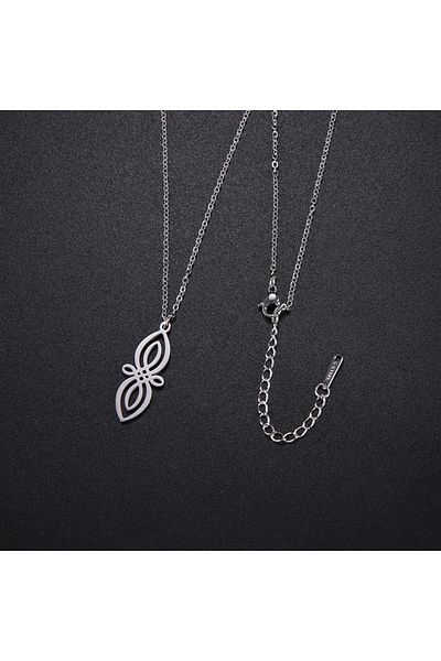 Viking Nordik 316L Steel Necklace - Scandinavian Motif and Celt Knot