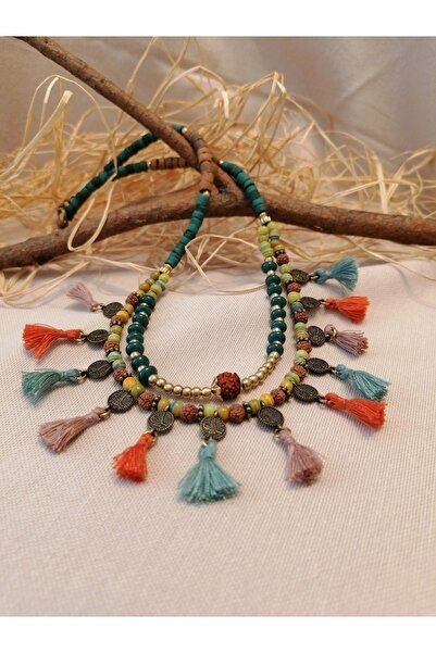 ALMOND DESIGN DOĞAL TAŞ, AHŞAP, HİNDİSTAN CEVİZİ, SERAMİK, PİRİNÇ TAŞLI ETNİK...