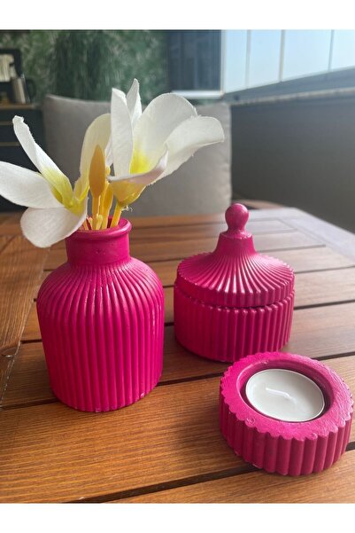 Hepsi Moda Dekoratif , Mum, Saksı Ve Takı Tabağı, Mumluk, Organizer Tabak, Ka...