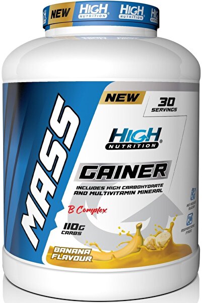 High Nutrition Nutrition Mass Gainer 3600 Gr Muz Aromalı Kilo Almaya Yardımcı