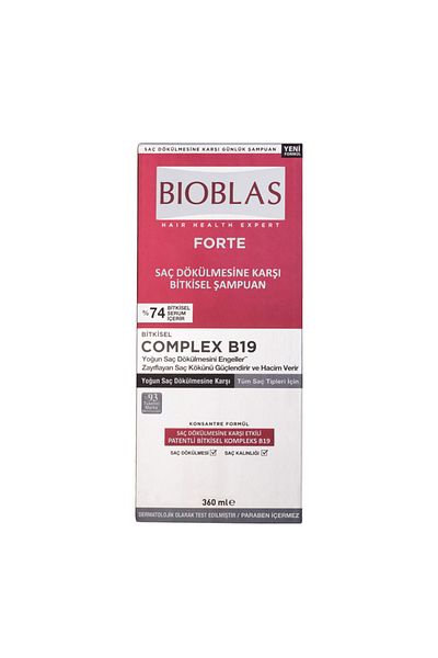 Bioblas Forte 360 ml Capacity Shampoo
