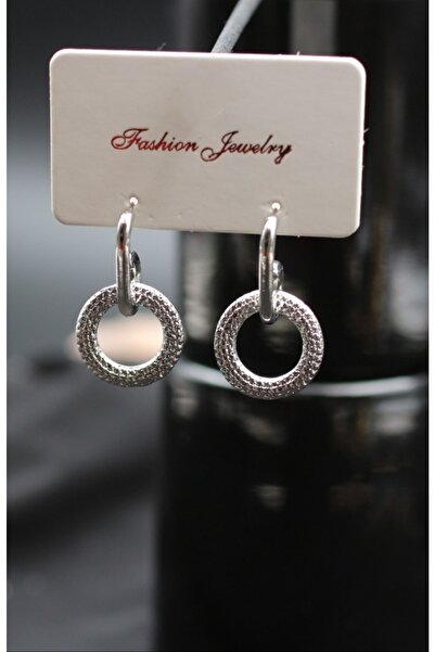 monalisatoka Kadın Gümüş Silindir Küpe