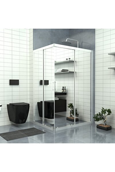 TEKNO DUŞ DUŞAKABİN TEKNE VE KÜVET SİSTEMLERİ SİLVER RİGEL 6mm Reflekte Cam D...
