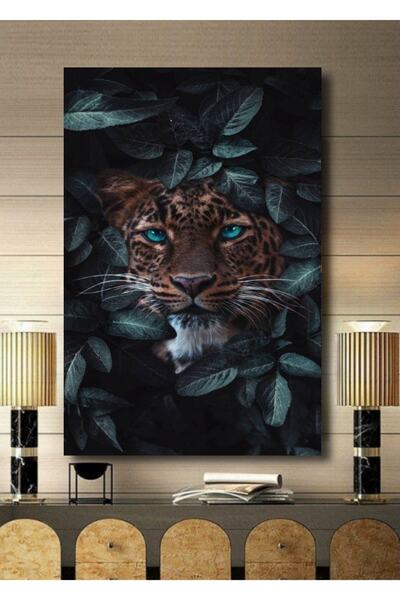 ALAMODECOR Tablou pe pânză cu tematică peisaj natural tropical 3D