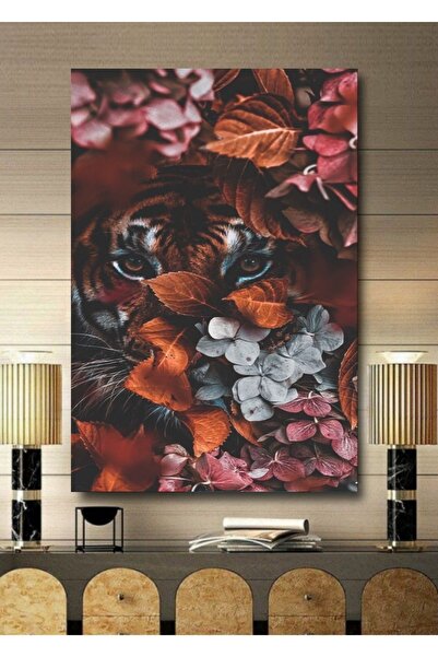 ALAMODECOR Tablou pe pânză cu tematică peisaj natural tropical 3D