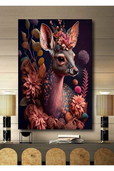 ALAMODECOR Tablou pe pânză cu tematică peisaj natural tropical 3D