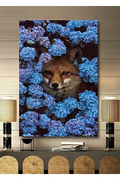 ALAMODECOR Τρισδιάστατη ζωγραφική σε καμβά με θέμα το τροπικό τοπίο