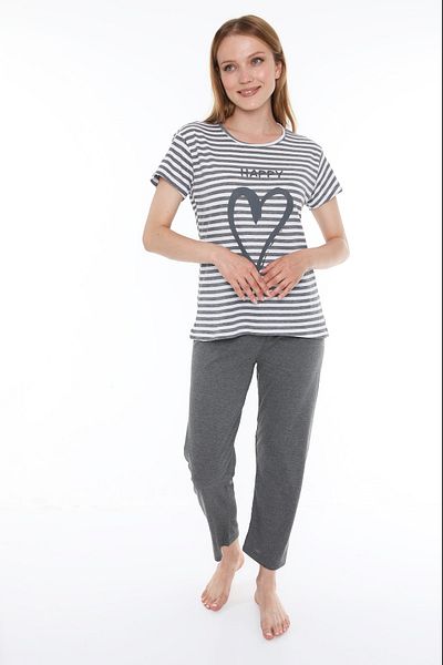 fames Striped suprem pajama set