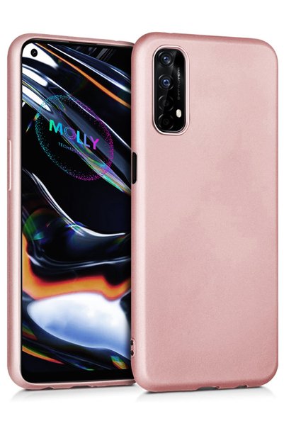 Molly Technology Rose Matte Silicone Case for Realme 7