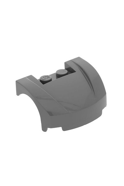 LEGO Accessory Custom Mudguard 3 x 4 x 1 Automobile Dark Grey Fender Hood 1 piece to ship