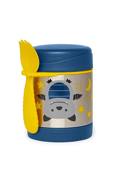 Skip Hop Zoo Paslanmaz Çelik Termos Yarasa 325ml Mavi
