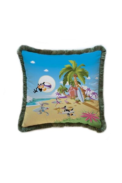 Adawall Looney Tunes Team Velvet Pillow (Warner Bros Licensed, International ...
