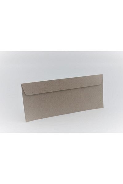 Zarfsan Φάκελος Diplomat Plain 10,5x24 cm 90 gr I.kraft 500 τεμάχια Φάκελος χρημάτων Φάκελος λογαριασμού