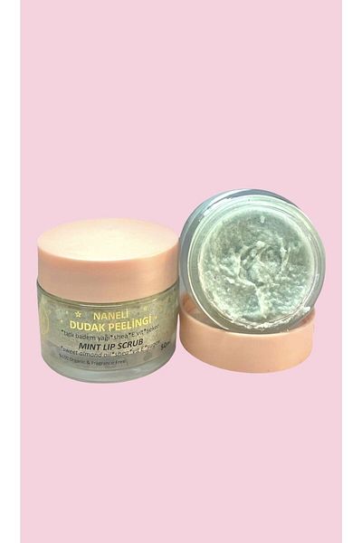 MHYSSA naturals Purifying & Plumping Mint Lip Peeling/ Exfoliator & Volumizer Mint Lip Scrub (50ML)