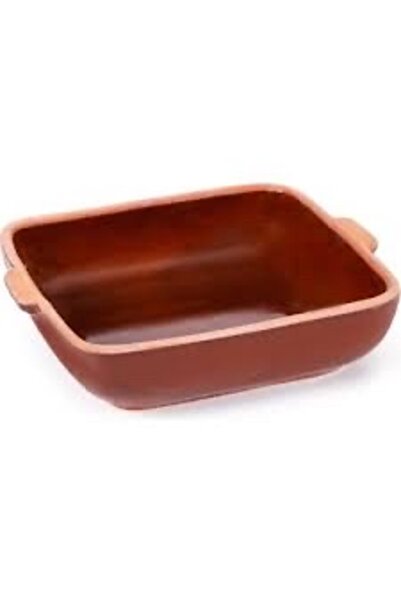 Genel Markalar Tam Sırlı Kare Güveç Tepsi 25X23